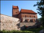Palace at castle of Trakai Trakai  New Castle