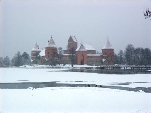  -  Новый замок. Вид со стороны местечка
