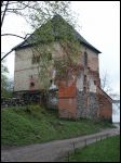 Corner tower of the Old castle in Trakai Trakai  Old Castle