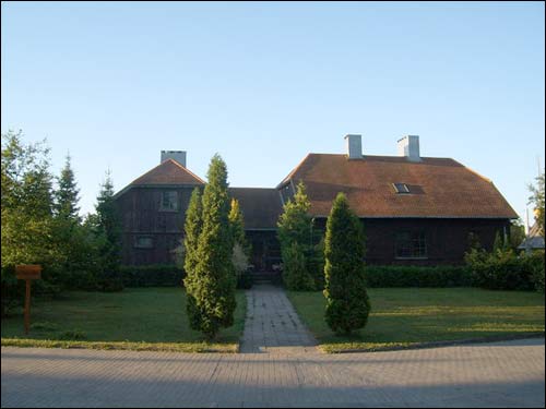 Trakai. Town streets 