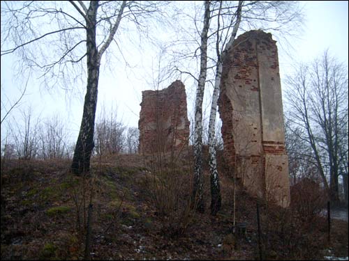 Trakai. Town streets 
