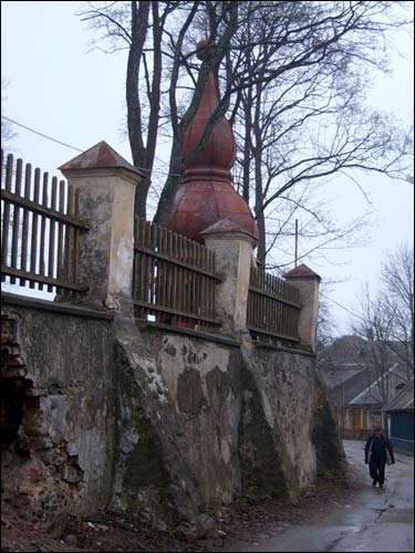 Trakai. Town streets 