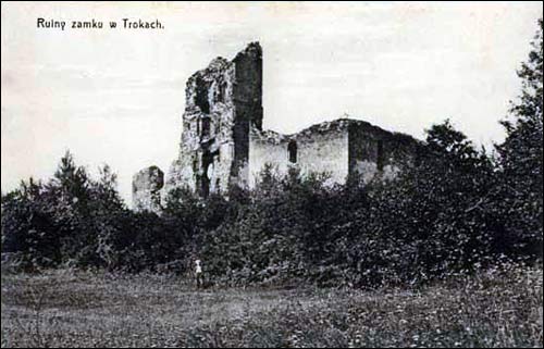 Trakai. Old photos of the township