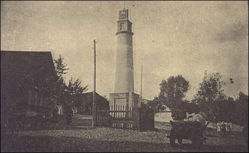 Trakai. Old photos of the township