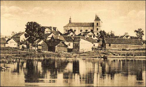 Trakai. Old photos of the township