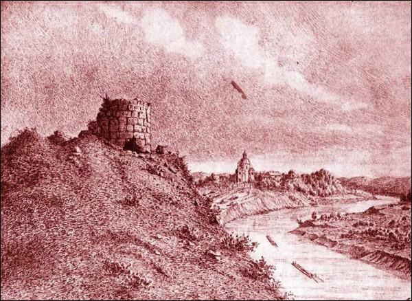  - Site of ancient castle . 