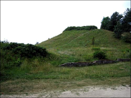 Liškiava. Site of ancient castle 