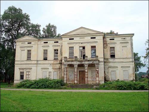 Baltoji Vokė. Estate of Łęski