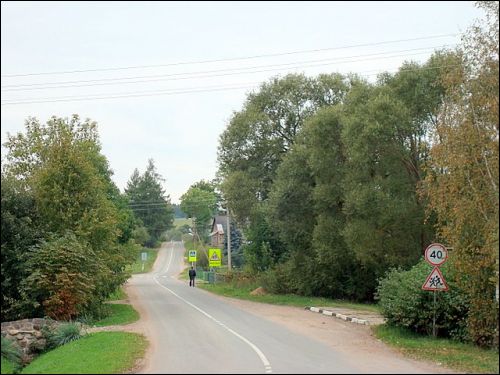  - In the village . 