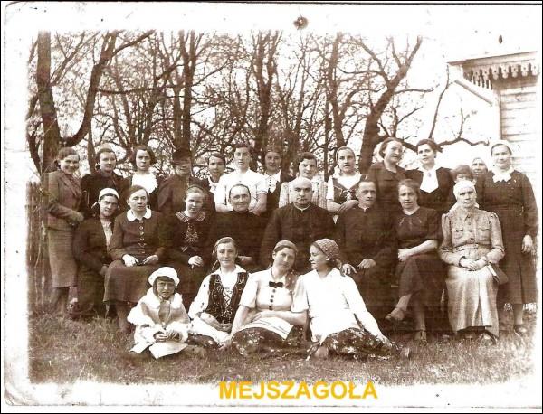 Mejszagoła |  Miasteczko na starych fotografiach . 