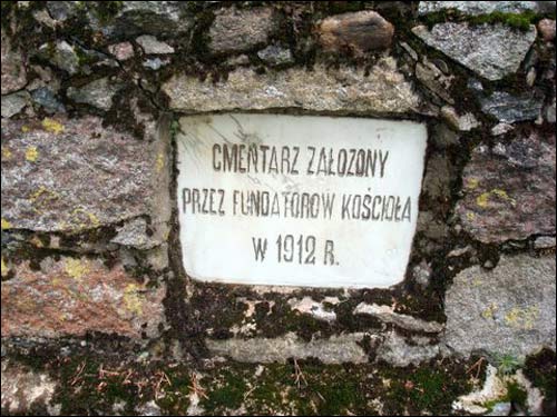  - cemetery Old Catholic. 