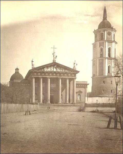 Vilnius. Catholic church Cathedral
