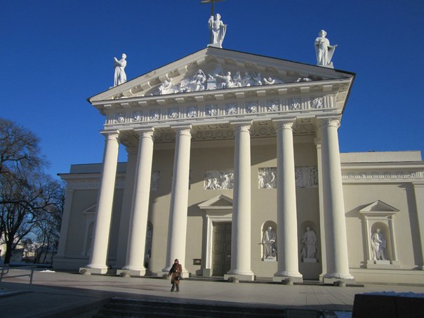 Vilnius. Catholic church Cathedral