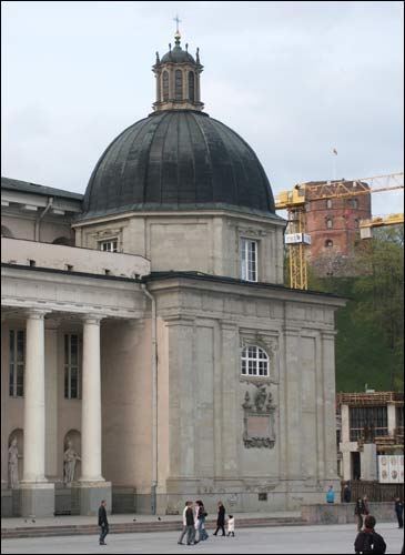 St. Casimir chapel Vilnius. Catholic church Cathedral