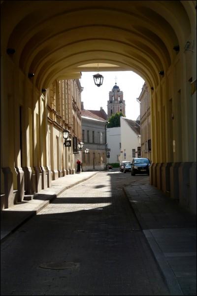 Vilnius. Catholic church of All Saints and monastery of Carmelites