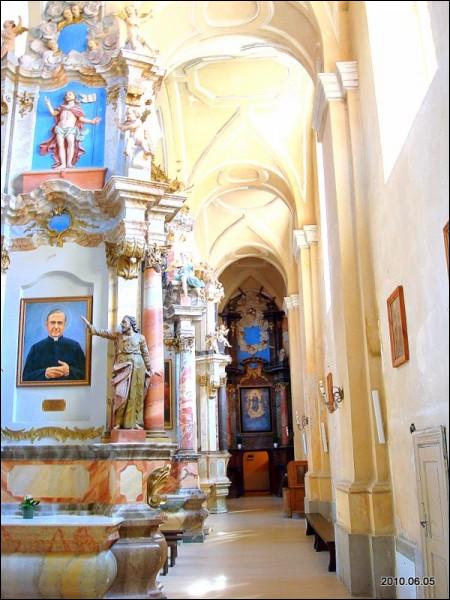 Vilnius. Catholic church of All Saints and monastery of Carmelites