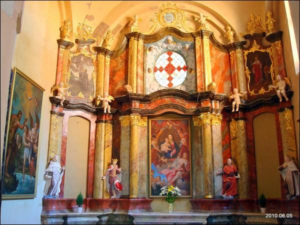 Vilnius. Catholic church of All Saints and monastery of Carmelites