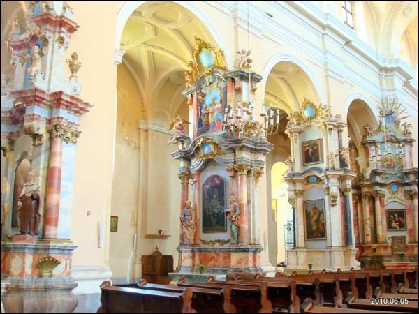Vilnius. Catholic church of All Saints and monastery of Carmelites