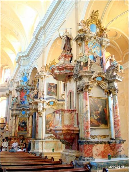 Vilnius. Catholic church of All Saints and monastery of Carmelites