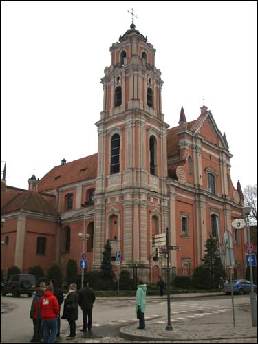  - Catholic church of All Saints and monastery of Carmelites. Exterior of the church