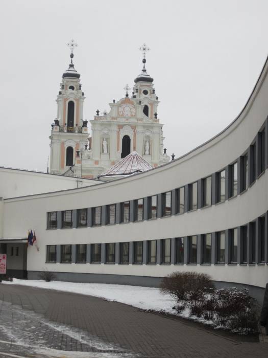 Вильнюс |  Костёл Святой Екатерины и и кляштор бенедиктинок. 