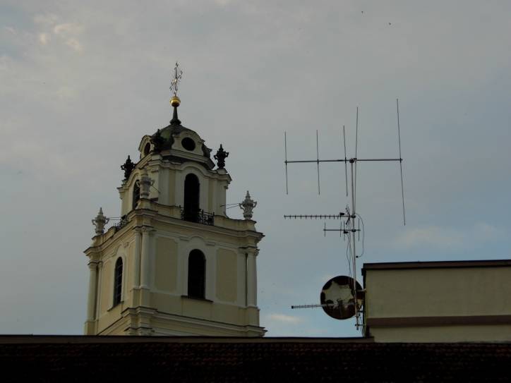 Vilnius. Catholic church of St. John the Baptist and St. Jonh the Apostle and Evangelist