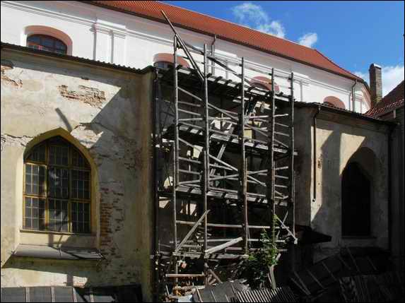 Vilnius. Catholic church of the Assumption of the Blessed Virgin Mary and the Monastery of Franciscan