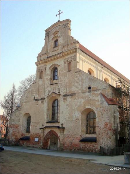 Vilnius. Catholic church of the Assumption of the Blessed Virgin Mary and the Monastery of Franciscan