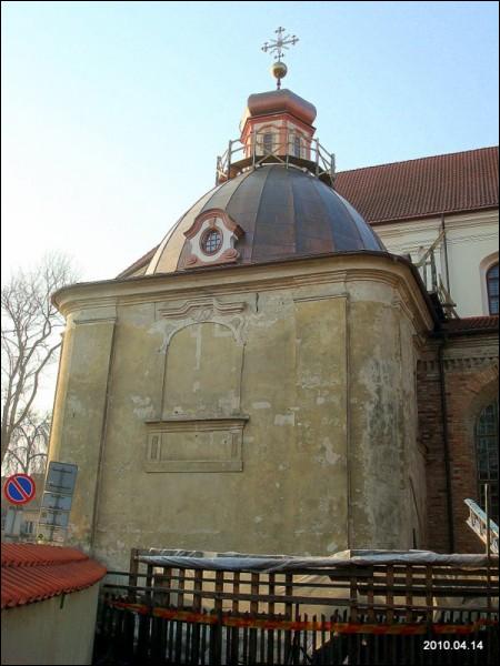 Vilnius. Catholic church of the Assumption of the Blessed Virgin Mary and the Monastery of Franciscan