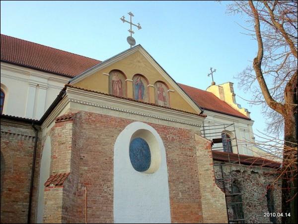 Vilnius. Catholic church of the Assumption of the Blessed Virgin Mary and the Monastery of Franciscan