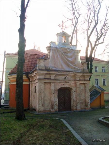 Vilnius. Catholic church of the Assumption of the Blessed Virgin Mary and the Monastery of Franciscan