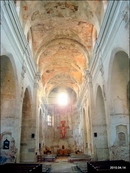 Vilnius. Catholic church of the Assumption of the Blessed Virgin Mary and the Monastery of Franciscan