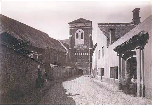 Vilnius. Catholic church of the Assumption of the Blessed Virgin Mary and the Monastery of Franciscan