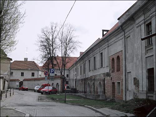 Vilnius. Catholic church of the Assumption of the Blessed Virgin Mary and the Monastery of Franciscan