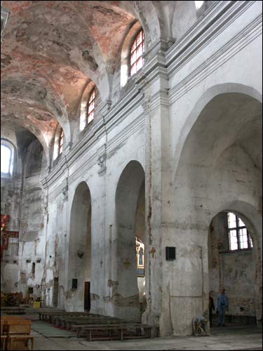 Vilnius. Catholic church of the Assumption of the Blessed Virgin Mary and the Monastery of Franciscan