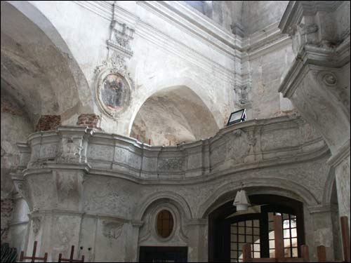 Vilnius. Catholic church of the Assumption of the Blessed Virgin Mary and the Monastery of Franciscan