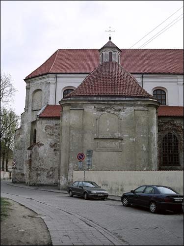 Vilnius. Catholic church of the Assumption of the Blessed Virgin Mary and the Monastery of Franciscan