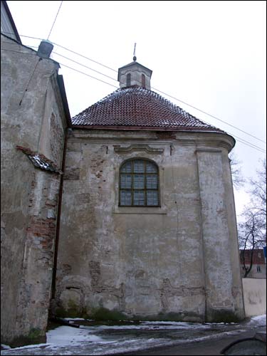 Vilnius. Catholic church of the Assumption of the Blessed Virgin Mary and the Monastery of Franciscan