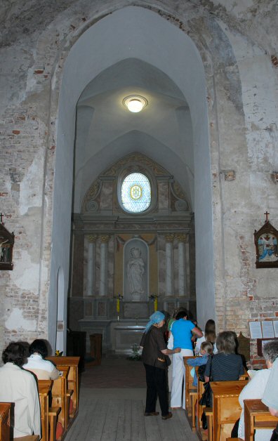 Vilnius. Catholic church of the Assumption of the Blessed Virgin Mary and the Monastery of Franciscan