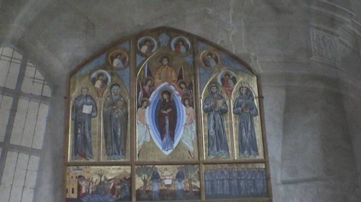 Vilnius. Catholic church of the Assumption of the Blessed Virgin Mary and the Monastery of Franciscan