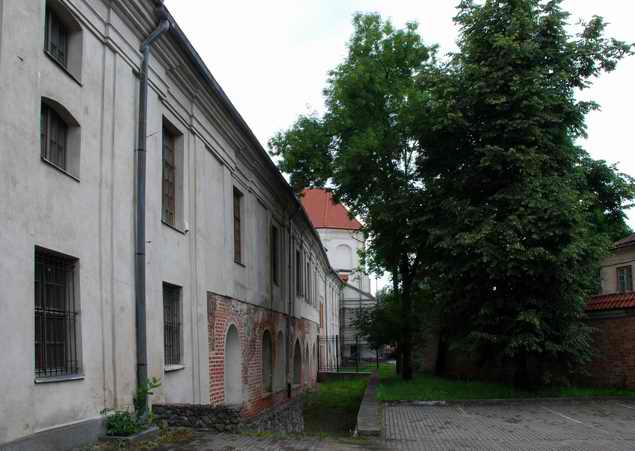Vilnius. Catholic church of the Assumption of the Blessed Virgin Mary and the Monastery of Franciscan