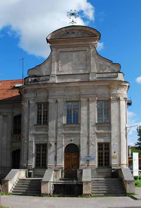 Vilnius. Catholic church of the Assumption of the Blessed Virgin Mary and the Monastery of Franciscan