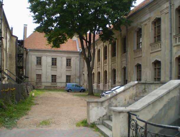 Vilnius. Catholic church of the Assumption of the Blessed Virgin Mary and the Monastery of Franciscan