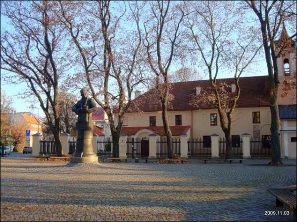 Vilnius. Catholic church of the Holy Cross and the Monastery of Bonifratri