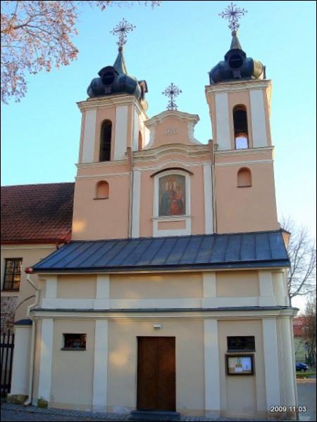 Vilnius. Catholic church of the Holy Cross and the Monastery of Bonifratri