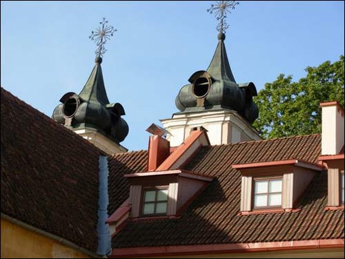 Vilnius. Catholic church of the Holy Cross and the Monastery of Bonifratri