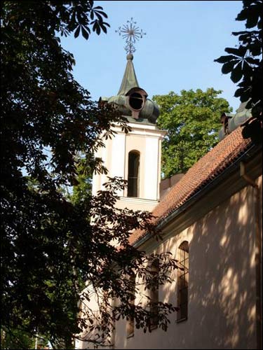 Vilnius. Catholic church of the Holy Cross and the Monastery of Bonifratri