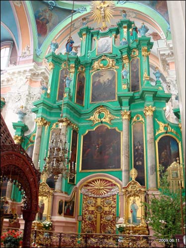  - Orthodox church of the Holy Spirit and the monastery. Interior. Fragment