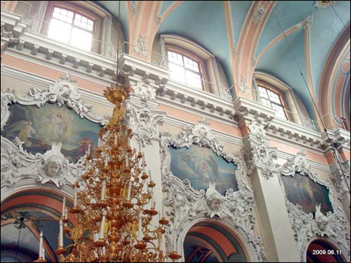  - Orthodox church of the Holy Spirit and the monastery. Interior. Fragment