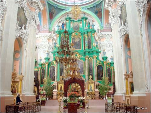  - Orthodox church of the Holy Spirit and the monastery. 